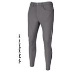 PIKEUR LEON GRIP KNEE PATCH GREY MEN BREECHES 38